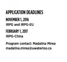 Application Deadlines image.