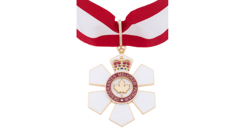 The insignia of the Order of Canada.