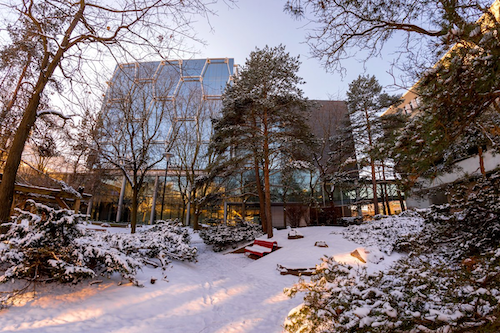 The Quantum-Nano Centre in a winter environment.