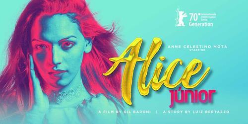 Theatrical poster for the film Alice Junior.