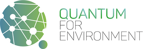 Quantum4Environment banner featuring nanoparticles.