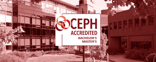 CEPH accredited bachelor and master banner.