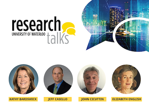 Research Talks banner.