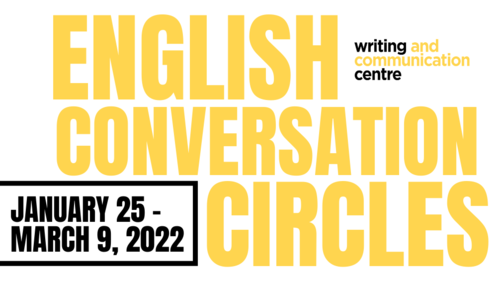 English Conversation Circles banner image.