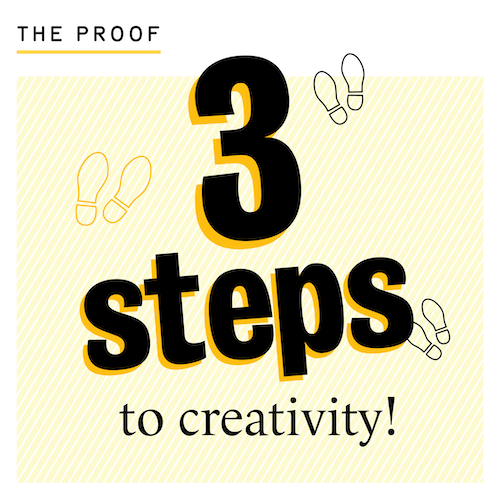  3 Steps to Creativity.