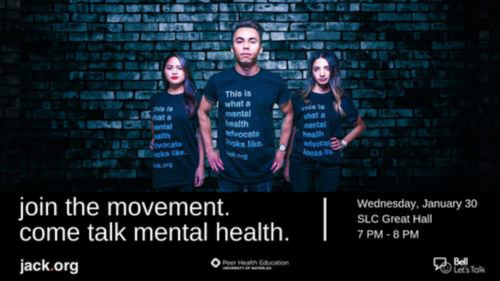 Three people wearing shirts that say &quot;this is what a mental health advocate looks like.&quot;