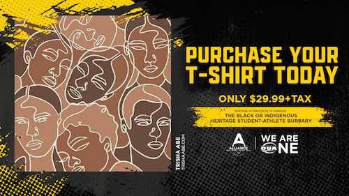Purchase Your Alliance We Are One t-shirts today banner