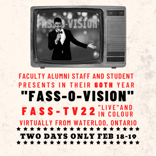 The FASS-o-Vision poster showing an antique television.