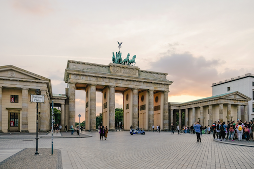 Germany's famous Brandenburg Gate.