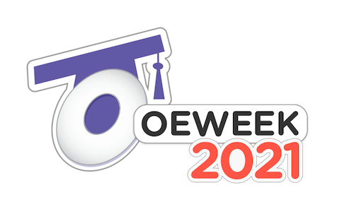 Open Education Week 2021 logo.