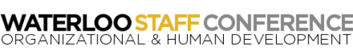 Waterloo Staff Conference logo.