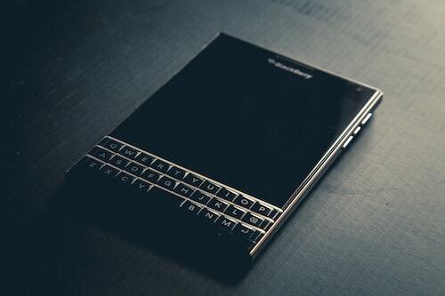 A BlackBerry passport.