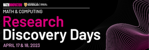 Math Research Discovery Days banner image.