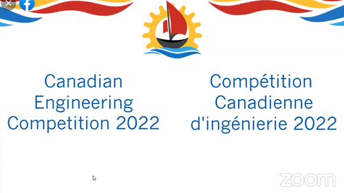 Canadian Engineering Competition logo.