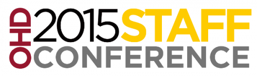 2015 OHD Staff Conference logo.