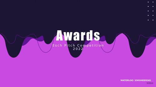 Esch Competition Awards logo featuring a graph