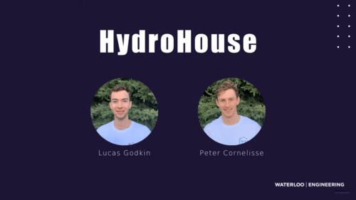 The members of Team Hydro House