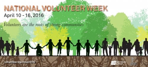 A banner image for National Volunteer Week.