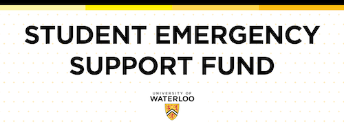 Student Emergency Support Fund banner image.