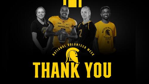 Student Athletes say &quot;Thank You.&quot;