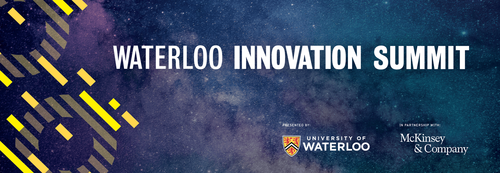 Waterloo Innovation Summit banner image.