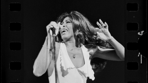 Tina Turner performs at the University of Waterloo in 1972.