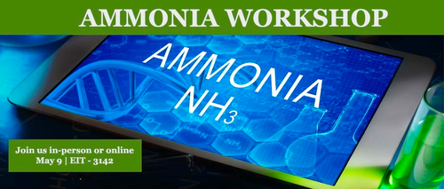 Ammonia workshop banner.