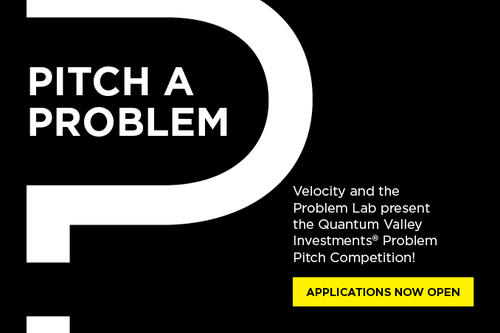 Pitch a Problem logo for the Problem Pitch Competition.