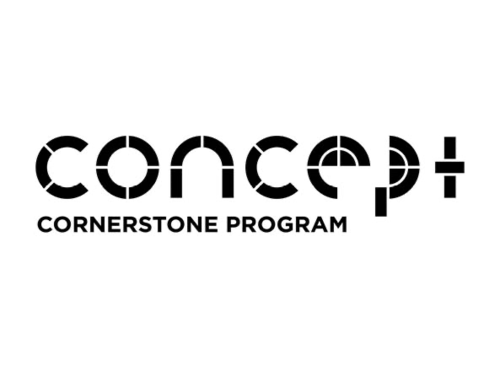 Concept's Cornerstone logo banner.