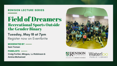 Field of Dreamers event banner.