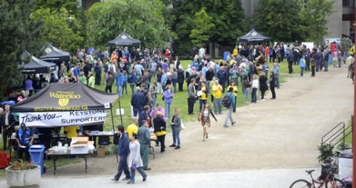 A view of the 2014 Keystone Campaign Picnic.