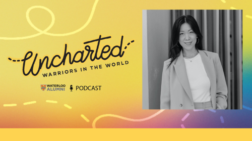  Warriors in the World podcast featuring an image of Michelle Li.