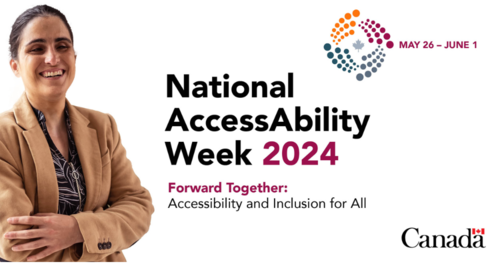 National AccessAbility Week banner image.