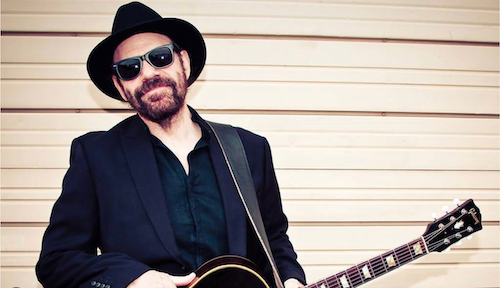 Colin Linden with his guitar.