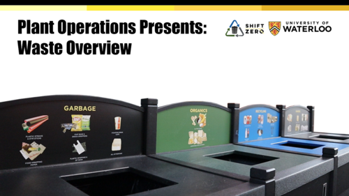 Plant Operations Waste Overview video screengrab.