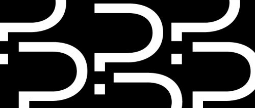 Problem Pitch banner, with question marks that look like the letter P