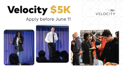 Velocity $5K banner image.