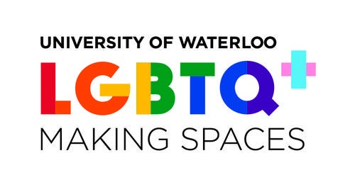 LGBTQ+ Making Spaces logo.