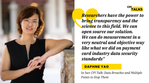  Researchers have the power to bring transparency and the science to this field. We can open source our solution. We can do measurement in a very neutral and objective way like what we did on payment card industry data security standards.