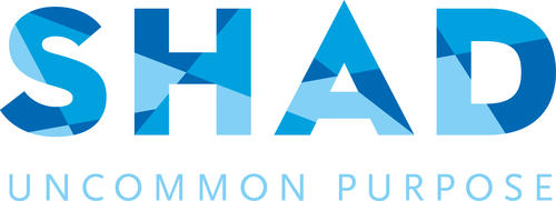 SHAD logo - with the words 'uncommon purpose' underneath.