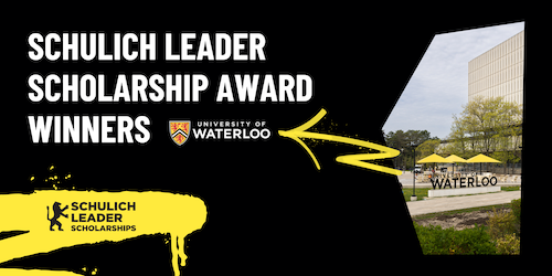 Schulich Leader Scholarships banner image