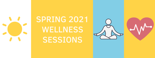 Spring Wellness Session banner image.