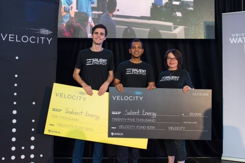 Salient Energy winners at the Velocity Fund finals.