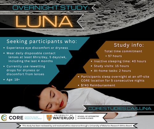 Information banner graphic for LUNA2 study.