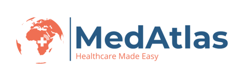 MedAtlas logo.