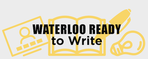 Waterloo Ready to Write logo.