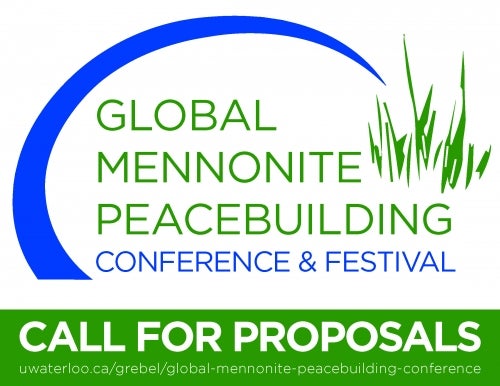 Global Mennonite Peacebuilding Conference poster.