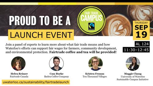 Fair Trade Campus banner.