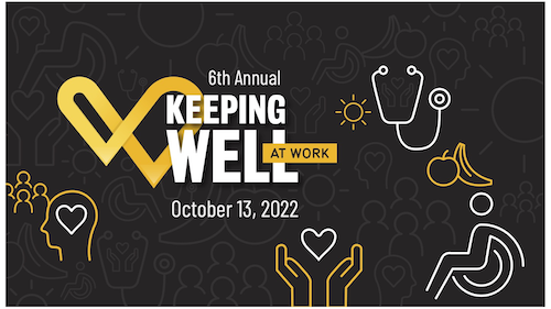 Keeping Well at Work banner