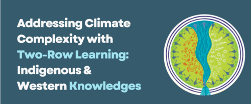 Addressing Climate Complexity with Two-Row Learning banner image.